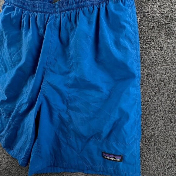 Patagonia Men Board Shorts Swim Swimming Mesh Lined Adult Size Medium Blue Mesh - Picture 2 of 16